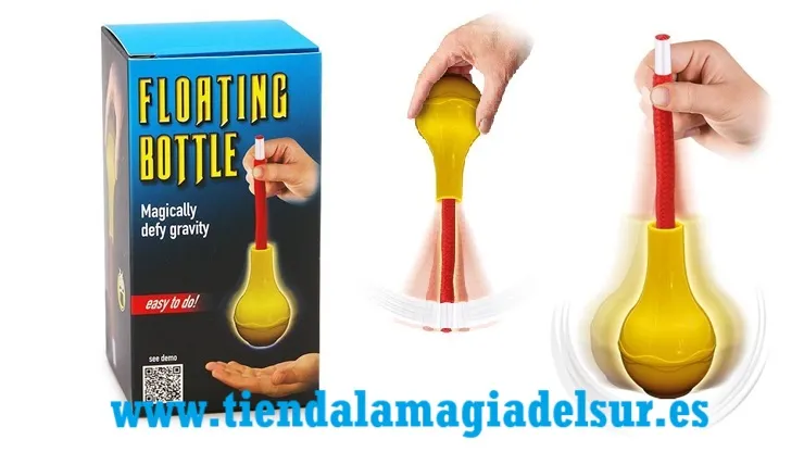 Botella antigravedad en cuerda La Magia del Sur