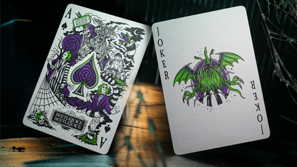 Baraja Bitelchús Beetlejuice Playing Cards by theory11