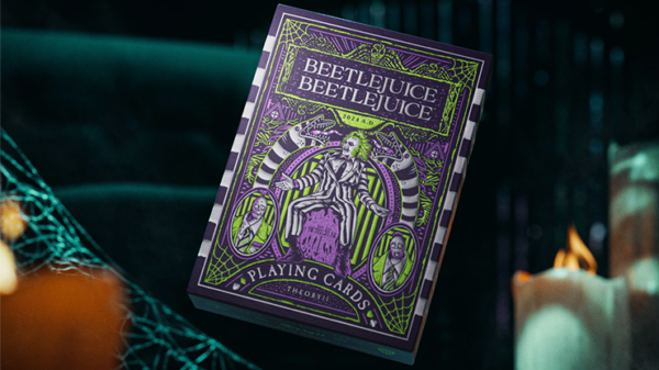 Baraja Bitelchús Beetlejuice Playing Cards by theory11