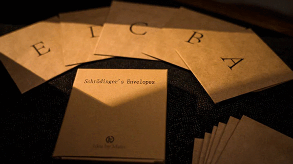 Sobres Schrödinger's Envelopes de Mato & TCC Magic