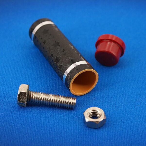 Tornillo y tuerca mental en tubo (Nutty Nut)