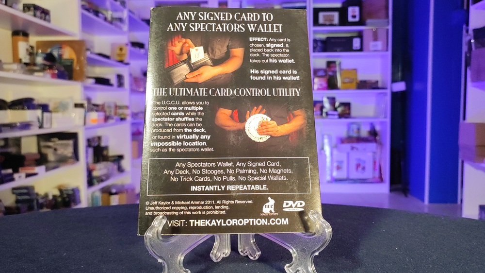 Any Signed Card to Any Spectator's Wallet by Jeff Kaylor and Michael Ammar (SOLO DVD) - OUTLET - Imagen 2