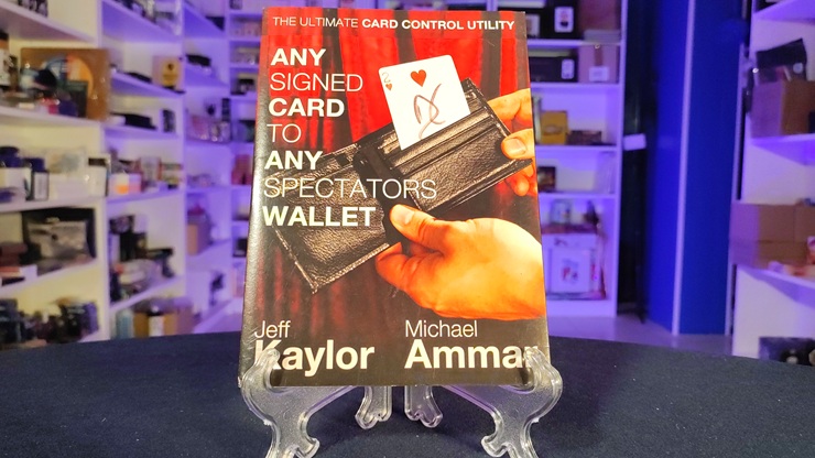Any Signed Card to Any Spectator's Wallet by Jeff Kaylor and Michael Ammar (SOLO DVD) - OUTLET