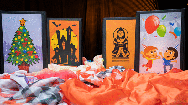 Panel de producciones Temple Screen (Halloween) de Murphys Magic