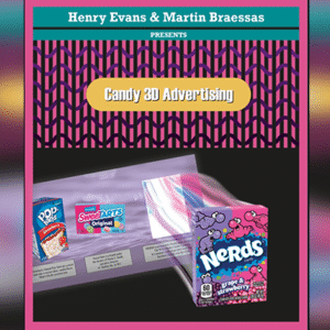 Publicidad 3d Candy por Henry Evans y Mysteries