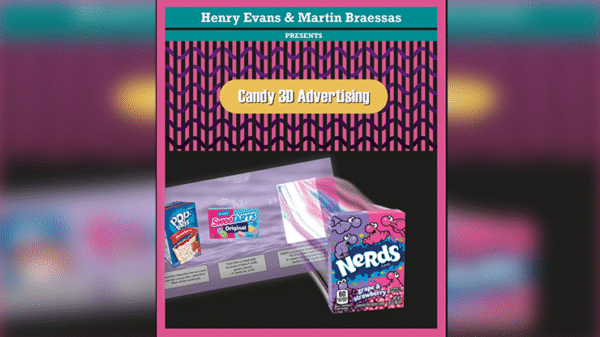 Publicidad 3d Candy por Henry Evans y Mysteries