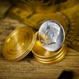 Magnetic Coin Box (Medio Dólar) por Artisan Coin y OFM Studio