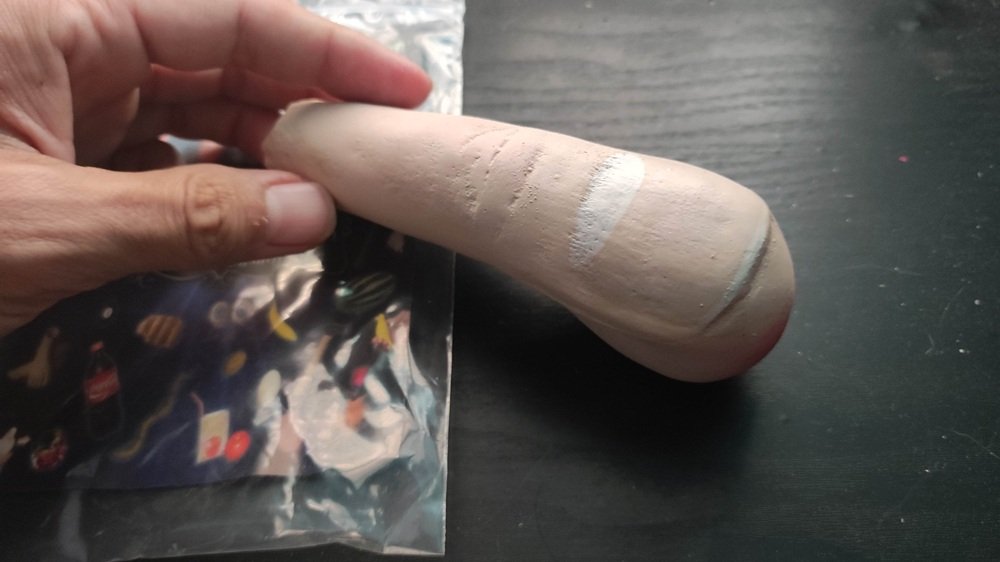 Dedo hinchado de látex, de Mágic Látex