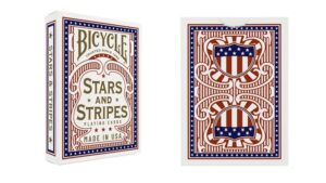 Baraja bicycle star and stripes