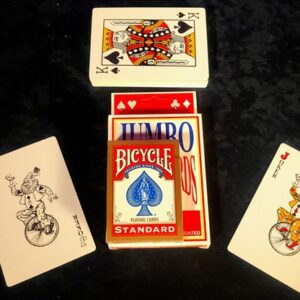 Baraja semi jumbo póker 12.5cm x 9cm