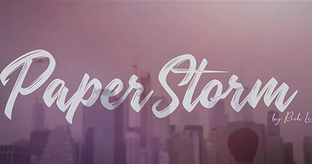 Paperstorm de Rich Li
