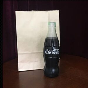 Desaparición botella de látex de Coca Cola (Llena)