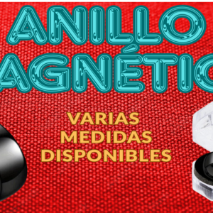 Anillo magnético negro (Diferentes medidas disponibles)