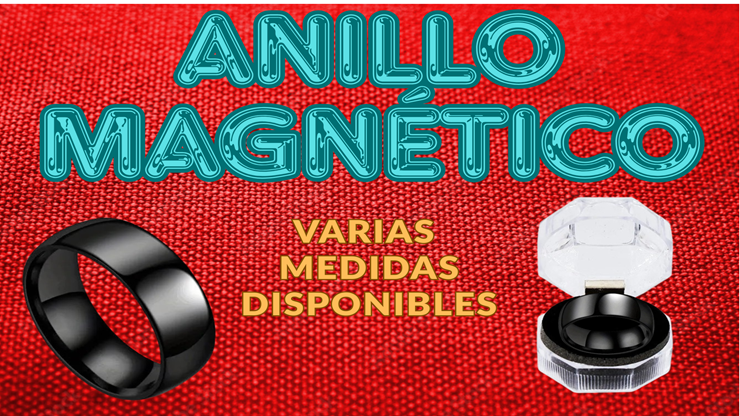 Anillo magnético negro (Diferentes medidas disponibles)