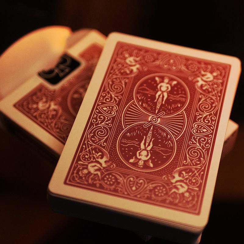 Bicycle Metallic Ruby