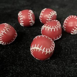 Bola de cuero roja para cubiletes