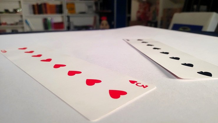 Carta larga larga doble