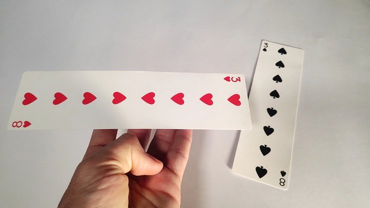 Carta larga larga doble