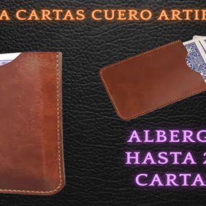 Funda cartera para cartas, un bolsillo (Cuero artificial)