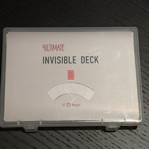 Ultimate Invisible Deck de Sway Liu y JT Magic (Baraja Invisible Ultimate)