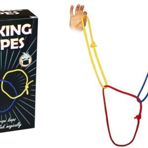 Aros de cuerda multicolor