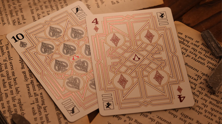 Baraja Assassin's Creed Legacy Version 2 Garnet (Hidden Blade)