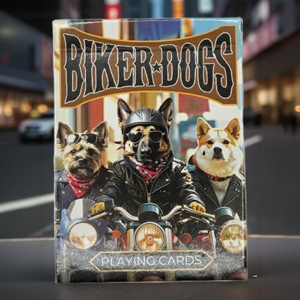 Baraja Biker Dogs de Collectable Playing Cards