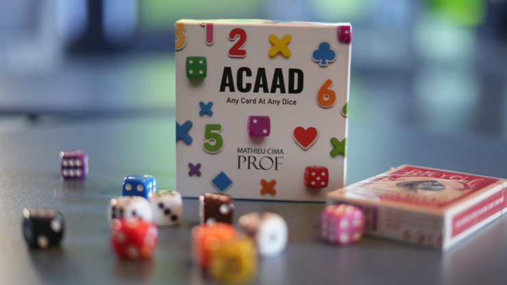 ACAAD - Any Card at Any Dice de Mathieu Cima y Magic Dream (DORSO ROJO) - Imagen 3