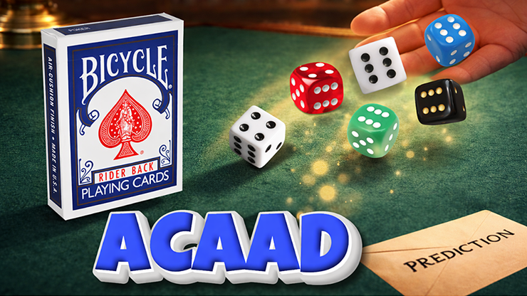 ACAAD - Any Card at Any Dice de Mathieu Cima y Magic Dream (DORSO ROJO) - Imagen 2
