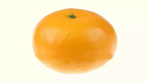Naranja de látex estilo mandarina