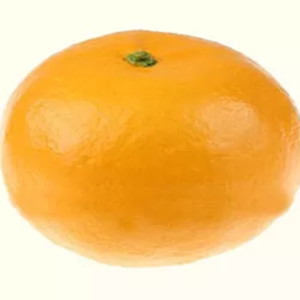 Naranja de látex estilo mandarina