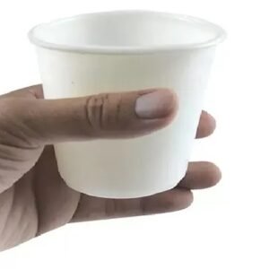 Vaso de papel (de látex)