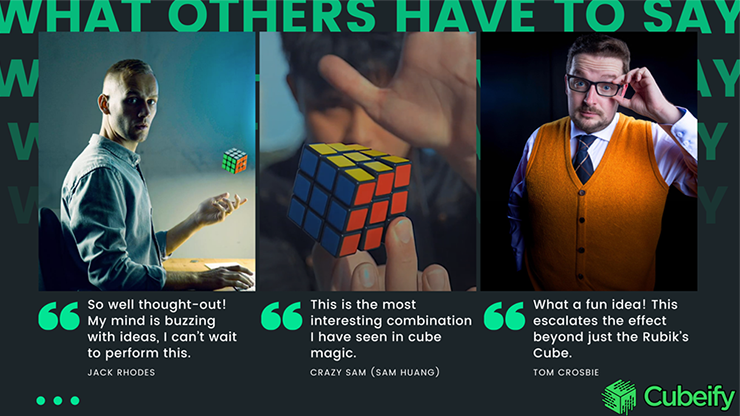 Cubeify de Paul Fowler y Kev G (Rutina de rubik) - Imagen 3