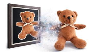 Peluche Teddy Picture Frame de Tora Magic
