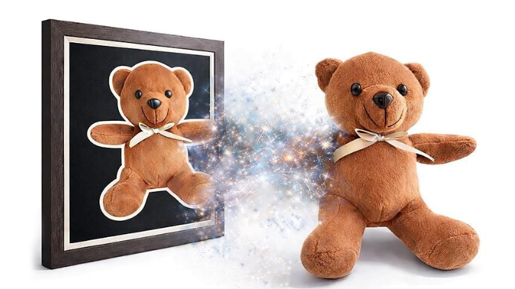 Peluche Teddy Picture Frame de Tora Magic