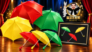 Aparición de paraguas desde el cuadro (Parasol Picture Frame) de Tora Magic