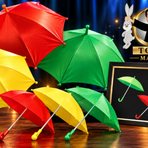 Aparición de paraguas desde el cuadro (Parasol Picture Frame) de Tora Magic