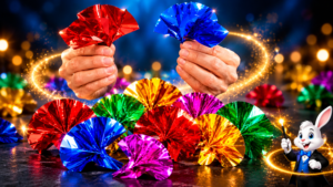 Flores desde la mano 10 unidades metálicas