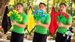 Cambio color pañuelo + Producción de flores