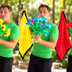 Cambio color pañuelo + Producción de flores