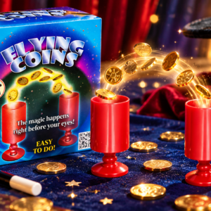 Flying coins – Monedas voladoras (Rojo)