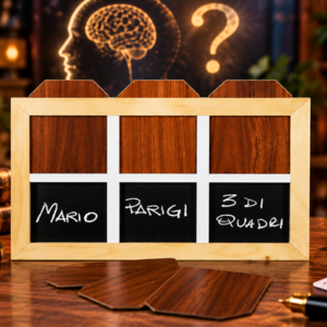 Pizarra mental epic de madera (Escena)