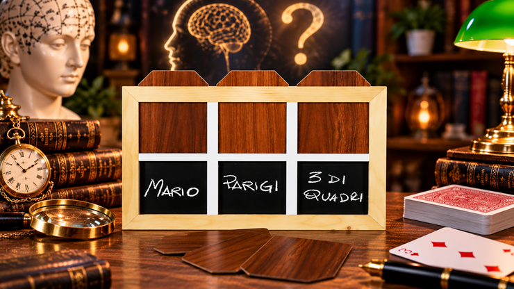 Pizarra mental epic de madera (Escena)