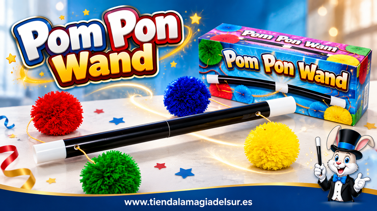 Varita Pom Pon - Estilo palos chinos